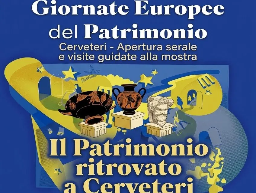 Giornate Europee del Patrimonio a Cerveteri: apertura straordinaria della Tomba Regolini Galassi e delle Iscrizioni Graffite, il Museo apre anche il sabato sera - TRC Giornale