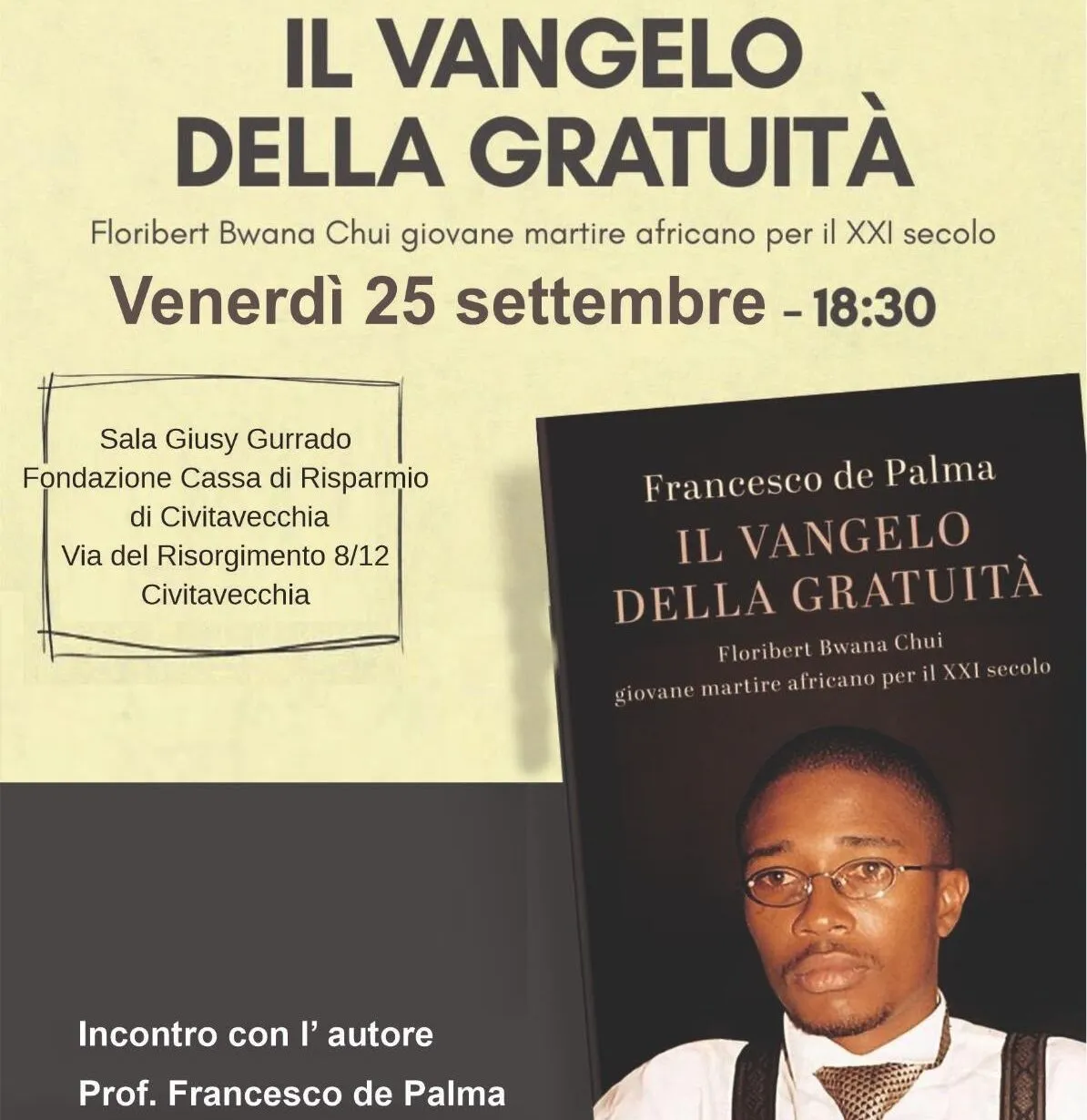 Alla Cariciv la presentazione del libro “Il Vangelo della Gratuità” - TRC Giornale
