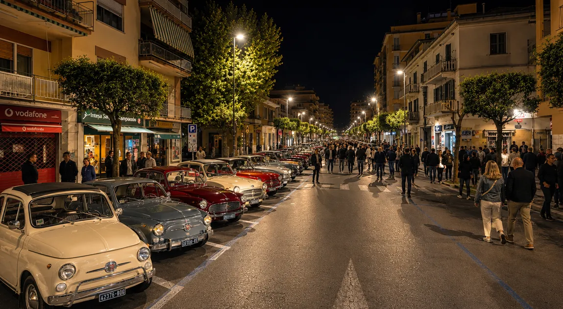 Raduno d’auto d’epoca a Ladispoli: il 25 luglio motori storici in mostra tra sfilata e grande festa