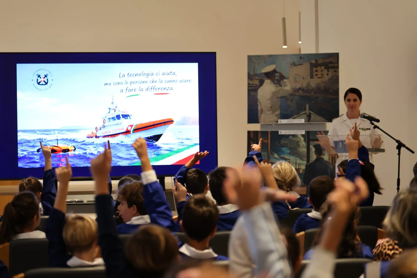 One Health: i bambini incontrano i protagonisti di un soccorso in mare - TRC Giornale