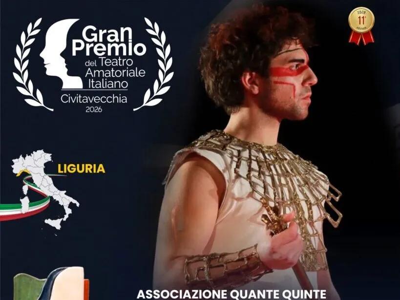 Gran Premio del Teatro Amatoriale Italiano 2026: nel weekend alla Cittadella della Musica in scena le compagnie finaliste di Campania e Liguria